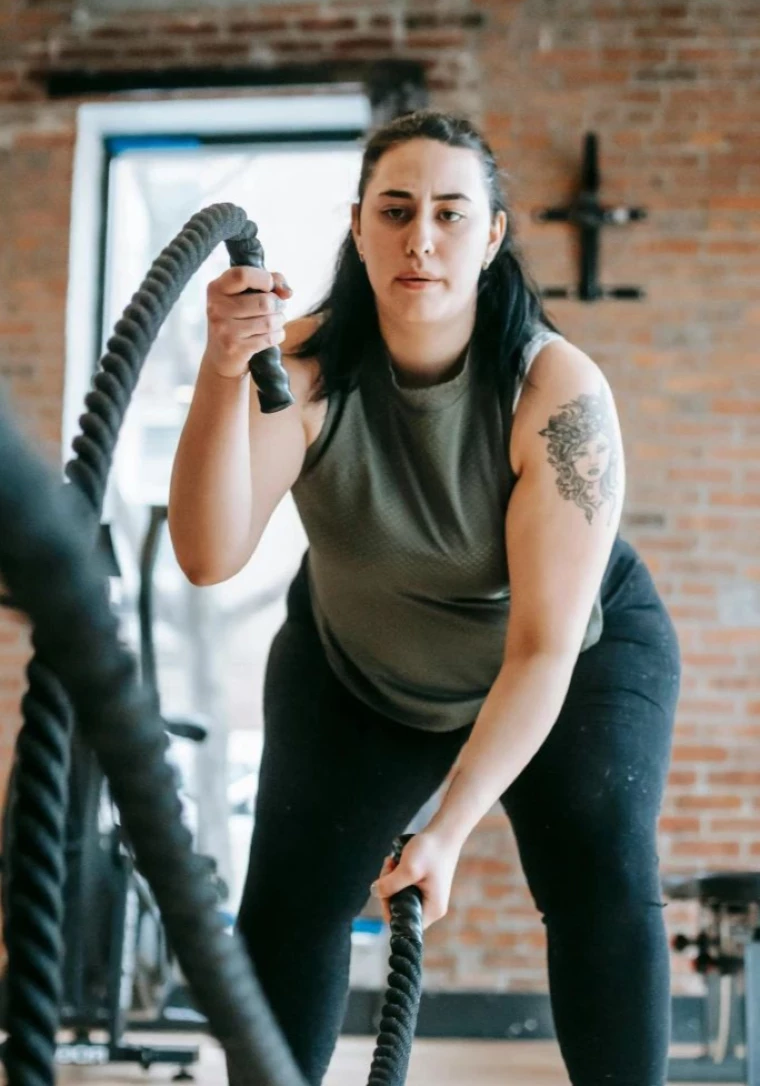 Public pour le coaching sportif d'Elisa à Saint-Romain-au-Mont-d'Or - Blacktide